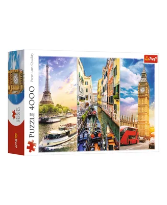Trefl Red 4000 Piece Puzzle- Trip Around Europe