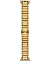 Tory Burch Women's The Miller Gold-Tone Stainless Steel Link Bracelet For Apple Watch 38mm/40mm/41mm