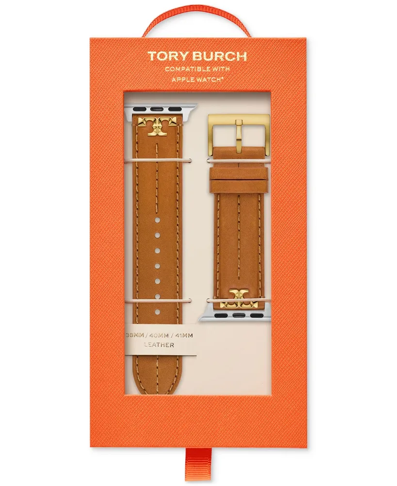 Tory Burch The Kira Luggage Leather Strap For Apple Watch 38mm/40mm/41mm