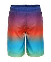 Rokka&Rolla Big Boys Quick Dry Drawstring Swim Trunks Board Shorts with Mesh Lining UPF50+ Xs-xxl