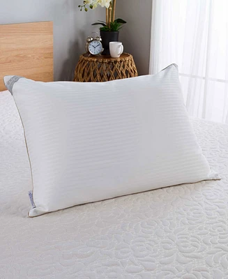 Indulgence by Isotonic 500-thread-count 100% Cotton Cover Back/Stomach Sleeper Pillow