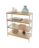 Organize it All 4 Tier Sonora Bamboo Shelf