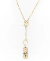 Matr Boomie Gold-Tone Lotus Necklace