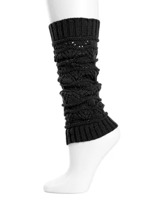 MeMoi Girls Triangle Scallop Legwarmers