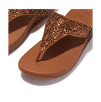 FitFlop Women's Lulu Glitter Toe-Thongs Sandal