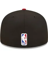 Men's New Era Red, Black Miami Heat 2022 Tip-Off 59FIFTY Fitted Hat