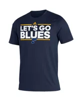 Men's adidas Navy St. Louis Blues Dassler Aeroready Creator T-shirt