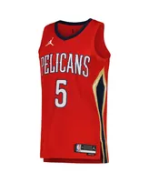 Men's Jordan Herbert Jones Red New Orleans Pelicans Replica Swingman Jersey - Statement Edition