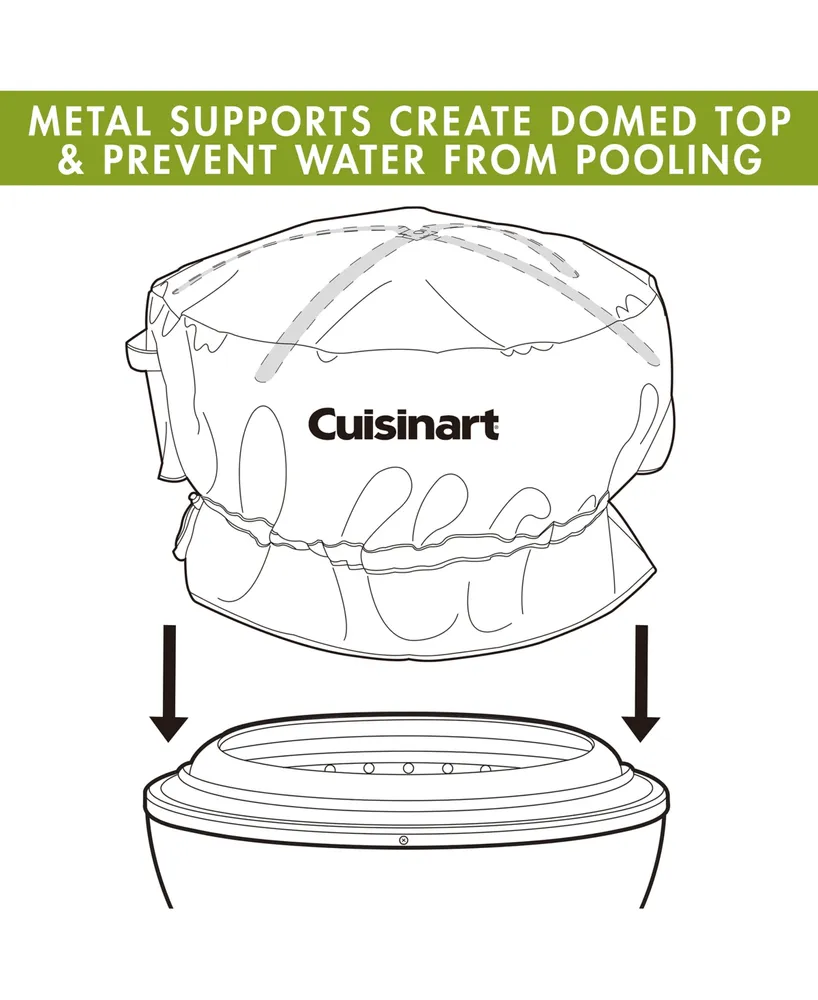 Cuisinart Chc-801 Cleanburn Weather-Resistant Fire Pit Cover