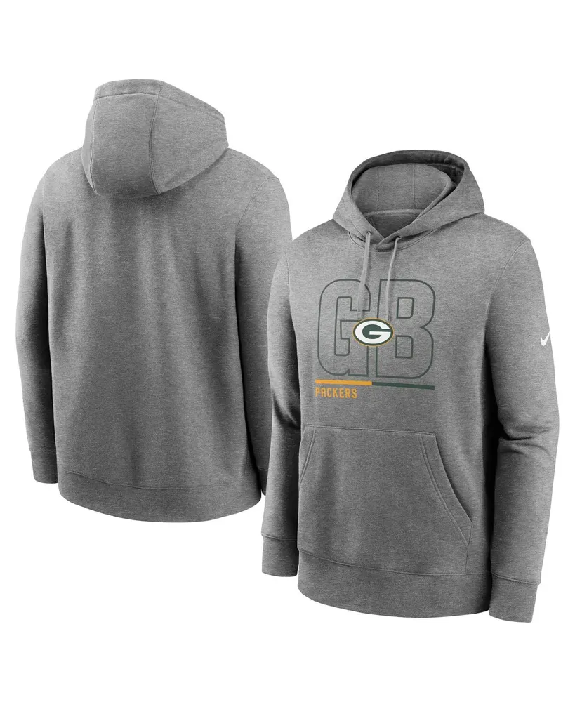 Men's Nike Cleveland Browns Heathered Gray Fan Gear Rewind Club - Pullover  Hoodie