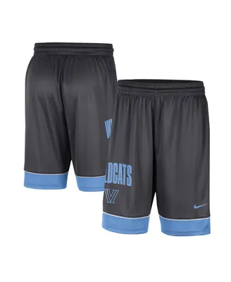 Men's Nike Charcoal, Light Blue Villanova Wildcats Performance Fast Break Shorts