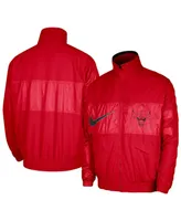 Men's Nike Red Chicago Bulls Courtside Versus Capsule Full-Zip Jacket