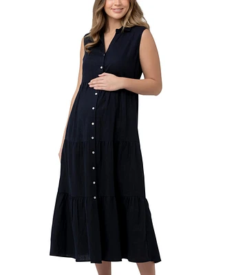 Ripe Maternity Tracy Tiered Nursing Dress