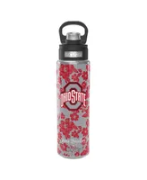 Vera Bradley x Tervis Ohio State Buckeyes 24 Oz Wide Mouth Bottle with Deluxe Lid