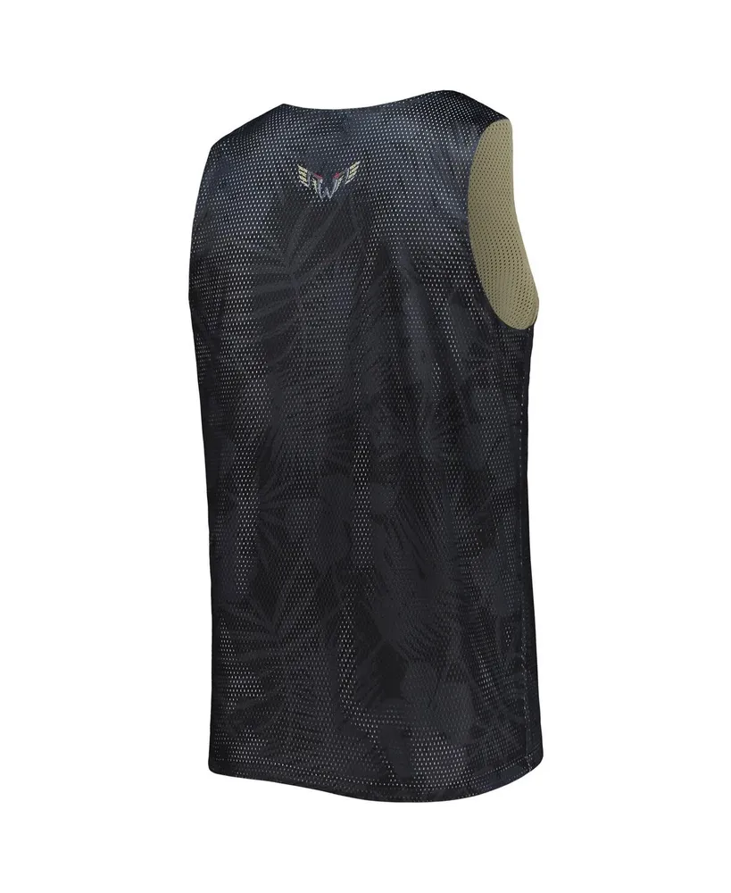 Men's Foco Black, Gold Philadelphia Wings Reversible Mesh Tank Top