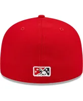 Men's New Era Albuquerque Isotopes Alternate Logo Authentic Collection 59FIFTY Fitted Hat