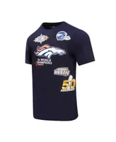 Men's Pro Standard Navy Denver Broncos Championship T-shirt