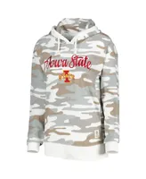 Women's Pressbox Camo Iowa State Cyclones San Pablo Pullover Hoodie