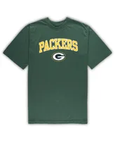 Men's Concepts Sport Green, Heather Gray Green Bay Packers Big and Tall T-shirt Pants Sleep Set