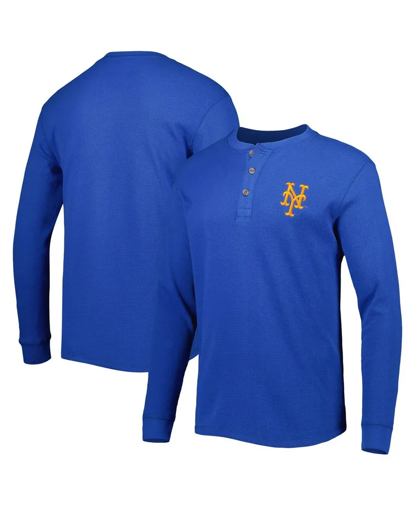 Men's Dunbrooke New York Mets Royal Maverick Long Sleeve T-shirt