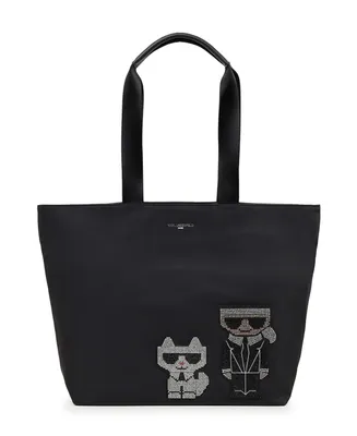 Buy VOYAGE LOGO NYLON TOTE Online - Karl Lagerfeld Paris