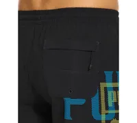 Puma Men's Logo Print 7" Swim Shorts