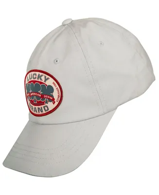 Lucky Brand Oval Clover Patch Trucker Hat