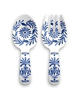 Tar Hong Azul Melamine Dinnerware Collection