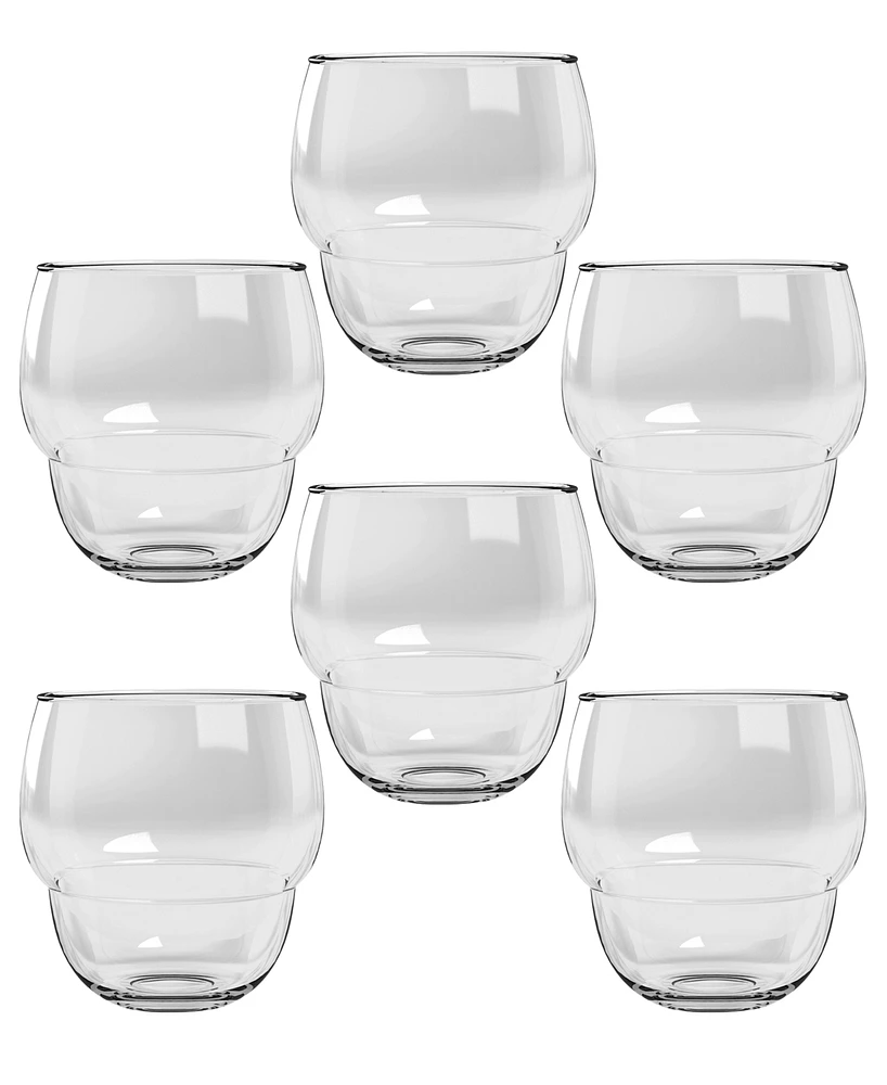 TarHong Stacking Bubble Tumbler  Set of 6