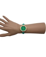 Olivia Pratt Soft Leather Solid Colors and Rhinestones Women Watch