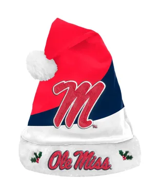 Men's and Womens Foco Ole Miss Rebels Colorblock Santa Hat