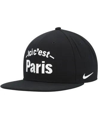 Big Boys and Girls Nike Black Paris Saint-Germain Pro Snapback Hat