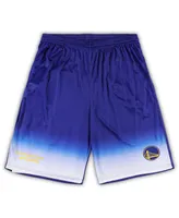 Men's Fanatics Royal Golden State Warriors Big and Tall Fadeaway Shorts