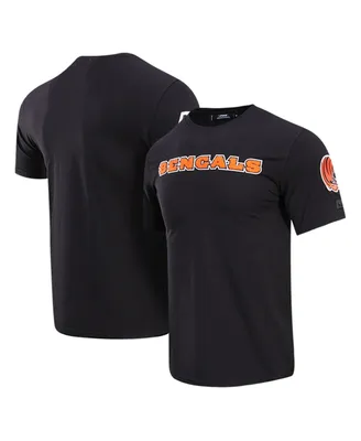 Men's Pro Standard Black Cincinnati Bengals Classic Chenille T-shirt