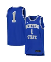 Men's Nike Royal Memphis Tigers Replica Basketball Jersey