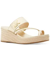 Michael Michael Kors Women's Jilly Espadrille Platform Wedge Sandals