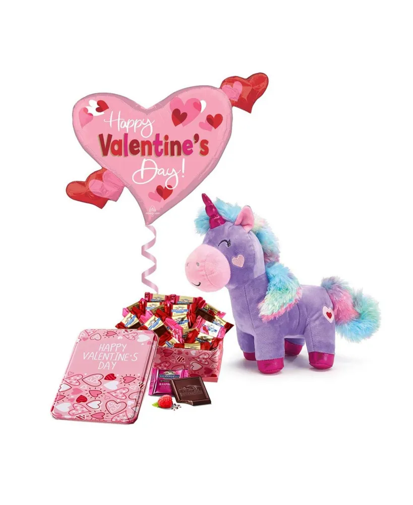 Gbds My Sweet Unicorn Valentine Plush With Chocolates