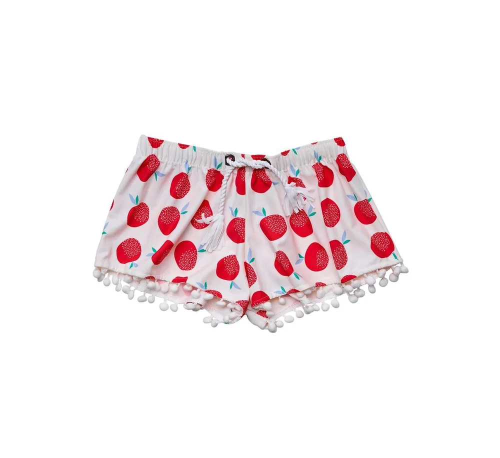 Toddler, Child Girls Juicy Fruit Sustainable Swim Shorts