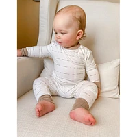 Everly Grey Baby Boys Emerson Fitted Long Sleeve Two-Piece Pajamas