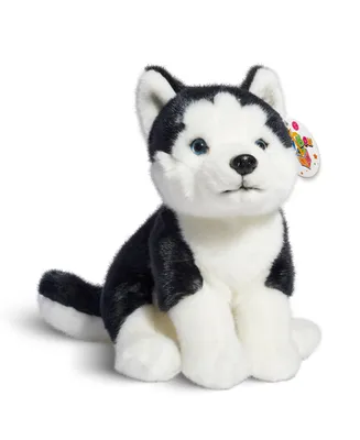 Geoffrey's Toy Box 10" Siberian Husky Puppy Dog Toy