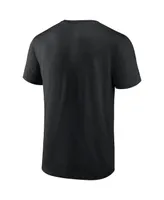 Men's Fanatics Black Philadelphia Eagles Super Bowl Lvii Open Sky T-shirt
