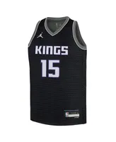 Big Boys Jordan Davion Mitchell Black Sacramento Kings 2022/23 Swingman Jersey - Statement Edition