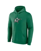 Men's Fanatics Kelly Green Dallas Stars Primary Logo Pullover Hoodie