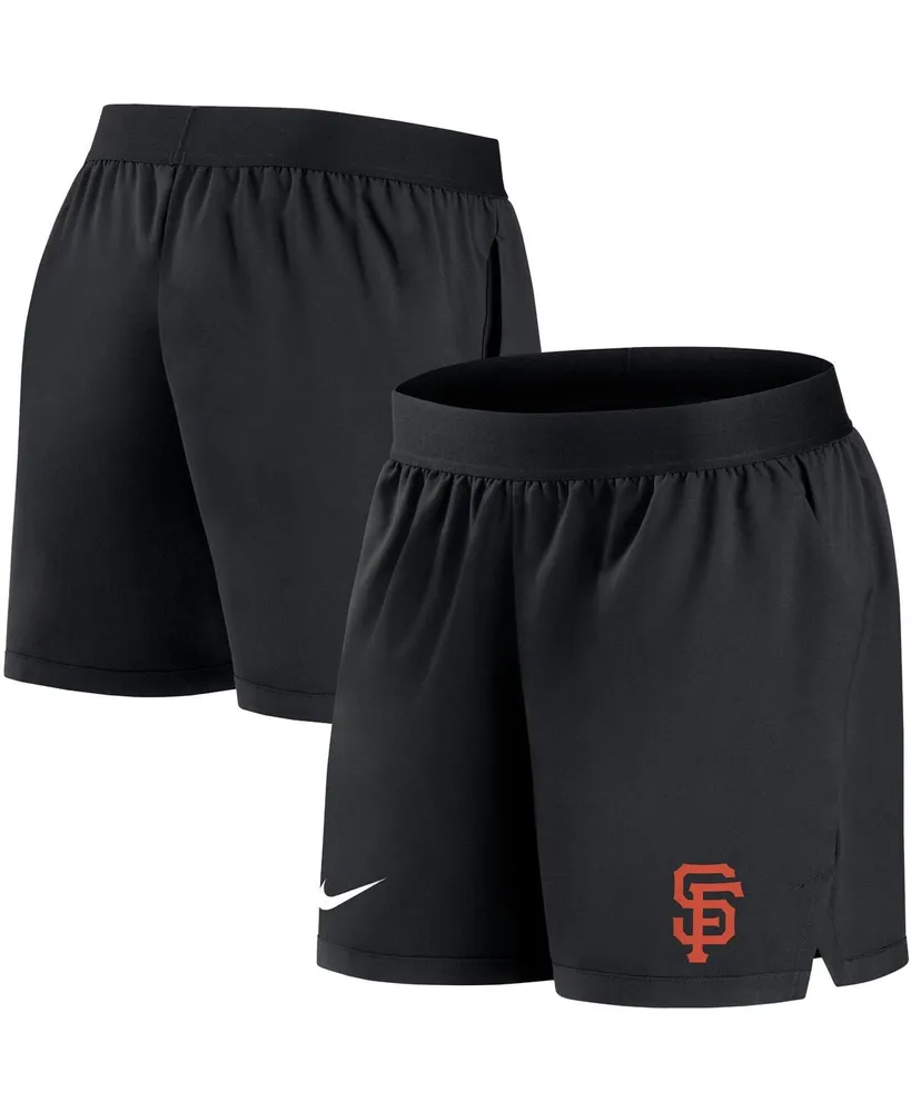 Women's Nike Black San Francisco Giants Authentic Collection Flex Vent Max Performance Shorts