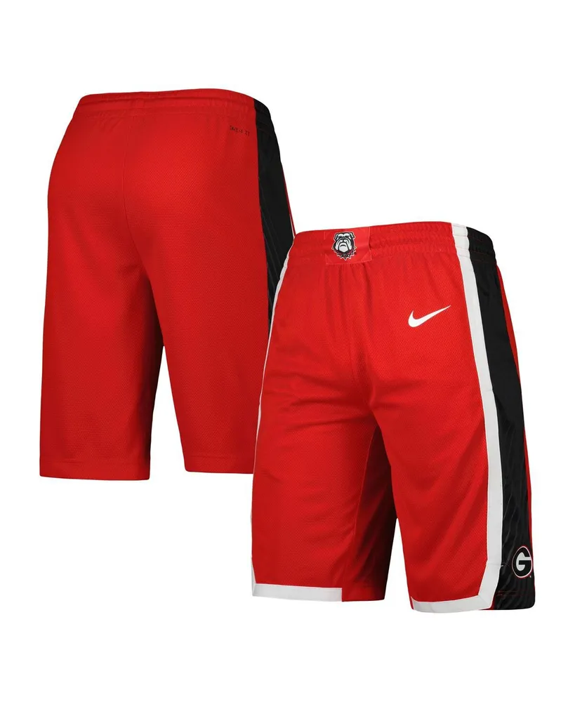 Men's Nike Red Georgia Bulldogs Replica Team Basketball Shorts