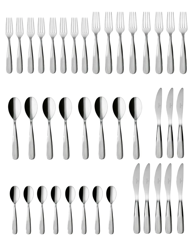 Villeroy & Boch Mademoiselle 20-Piece Stainless Steel Flatware