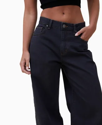 Cotton On Women's Relaxed Wide Leg Jeans