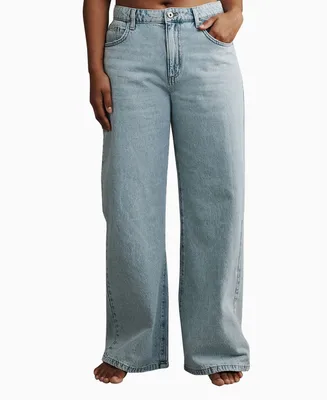 Cotton On Women's Relaxed Wide Leg Jeans