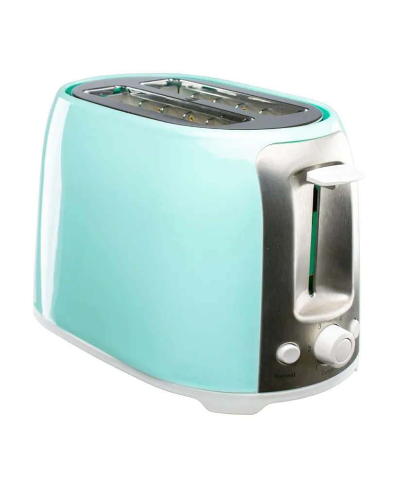 Brentwood Cool Touch 2 Slice Extra Wide Slot Toaster in Blue