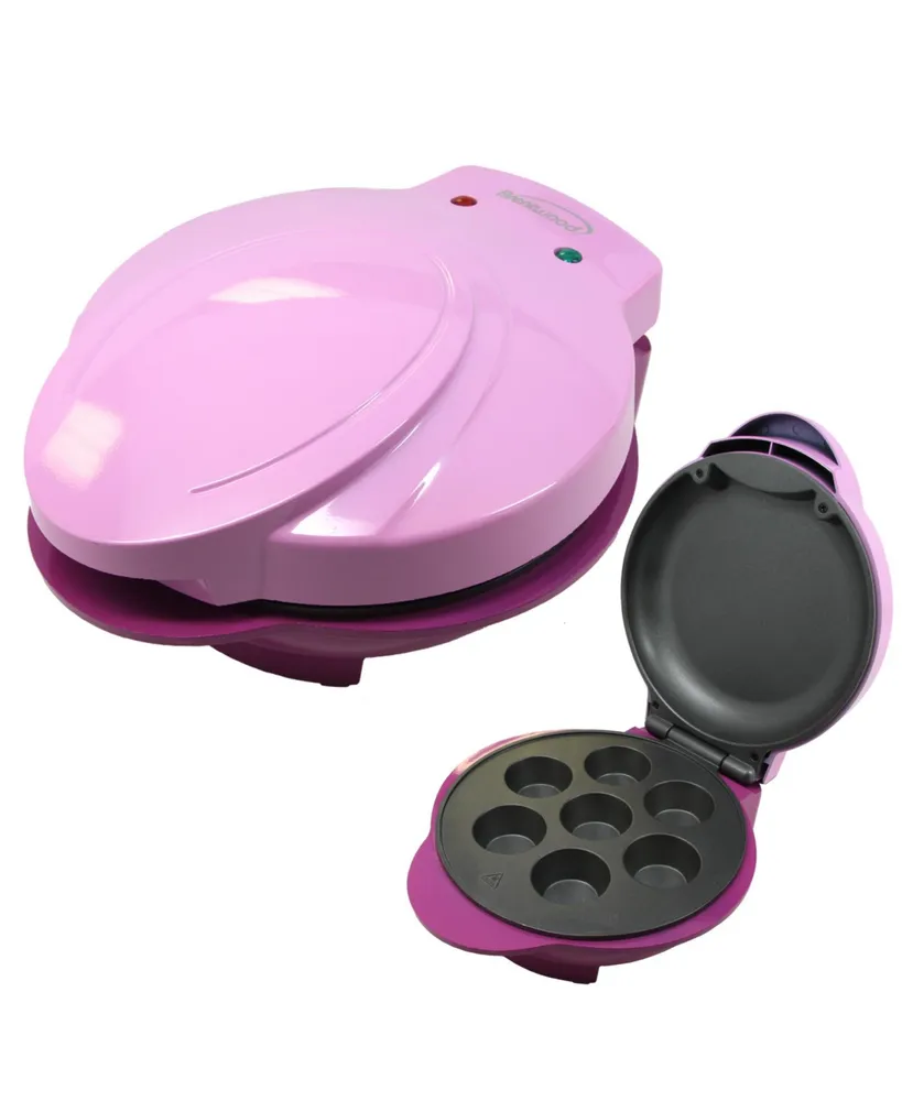 Brentwood Non-Stick Electric Mini Cupcake Maker in Pink
